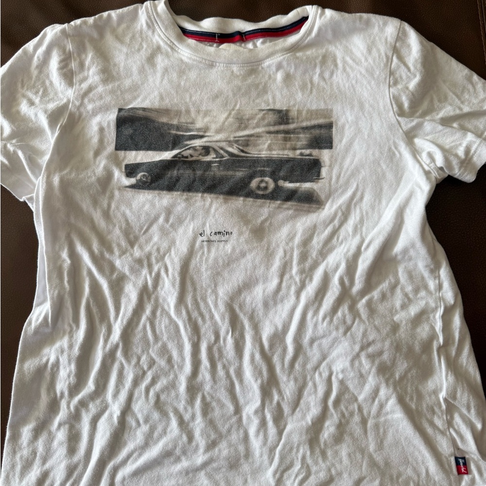 Men's White Graphic T-Shirt